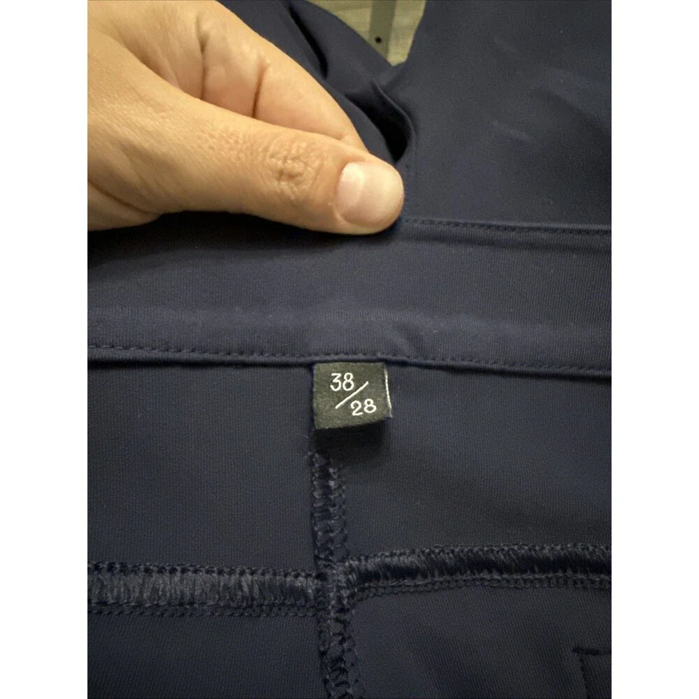 Public Rec Gamechanger Stretch Chino Pants Mens Size 38/28 Navy Performance Golf